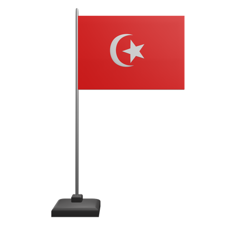 Turkey Flag  3D Icon