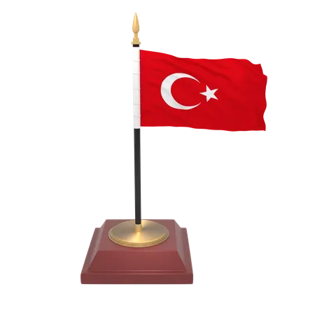 Turkey flag  3D Icon