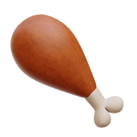 Turkey Leg  3D Icon