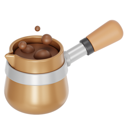 Turkish coffee  3D Icon