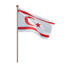 3ds of turkish republic of northern cyprus flag