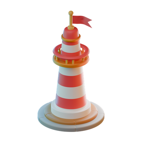 Turm  3D Icon