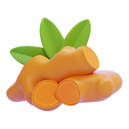 Turmeric  3D Icon