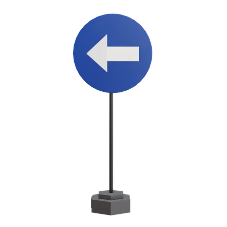 Traffic Sign 3 D Icon 3D Icon