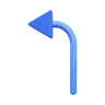 turn-left symbol