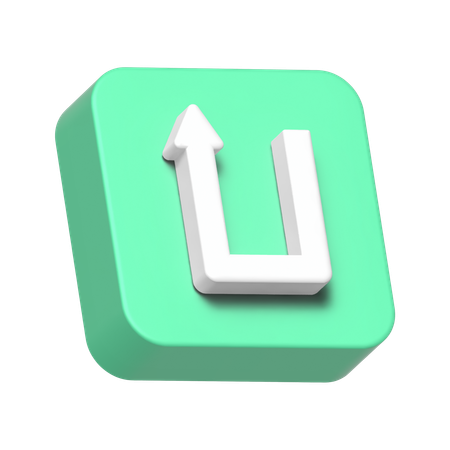現れる  3D Icon