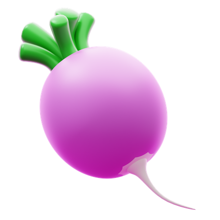 TURNIP  3D Icon