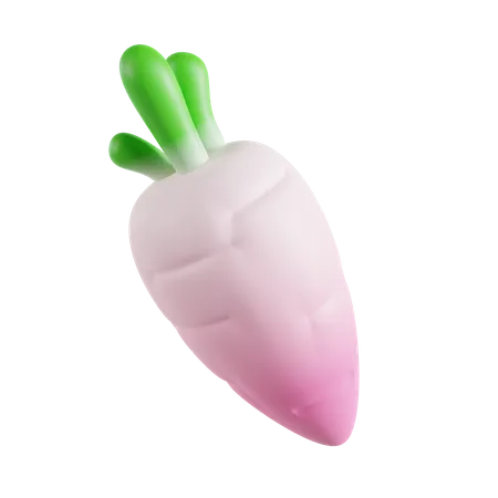 Turnip  3D Icon