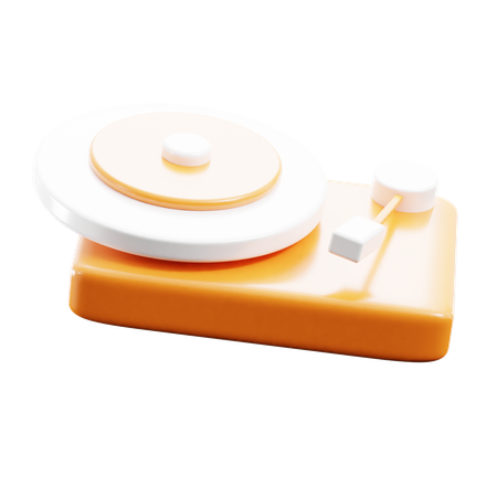 Turntable  3D Icon