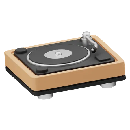 Turntable  3D Icon