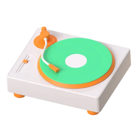 Turntable  3D Icon