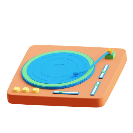 Turntable  3D Icon