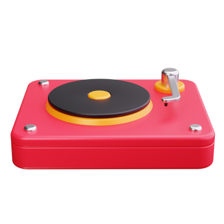 Turntable  3D Icon