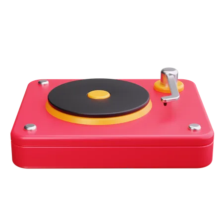 Turntable  3D Icon