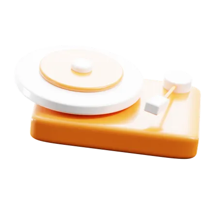 Turntable  3D Icon