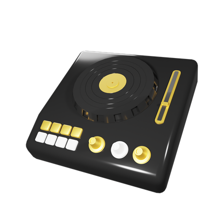 Turntable  3D Icon