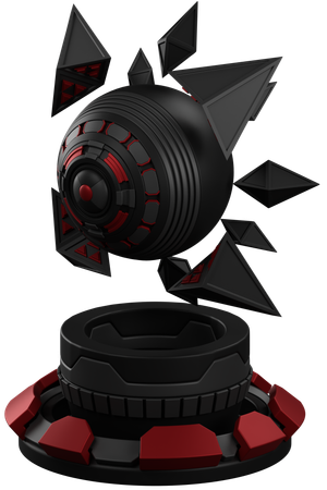 Turret Defence  3D Icon