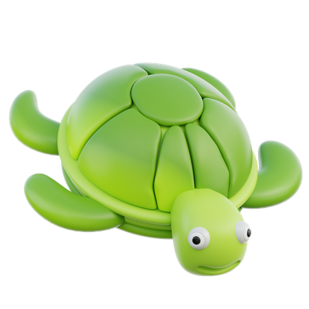 Turtle  3D Icon