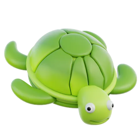 Turtle  3D Icon