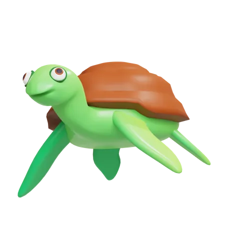 Turtle  3D Icon