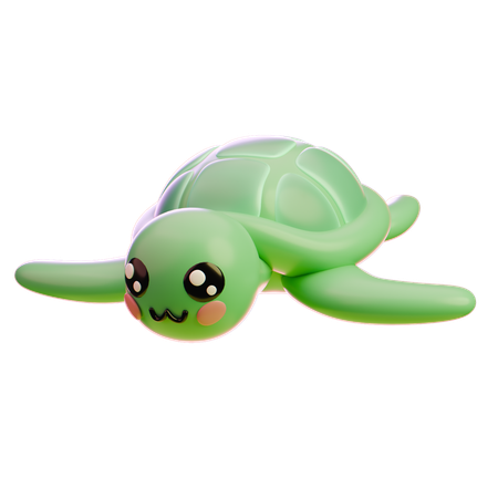 Turtle  3D Icon