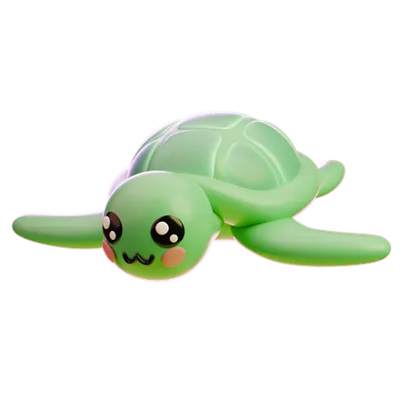 Turtle  3D Icon