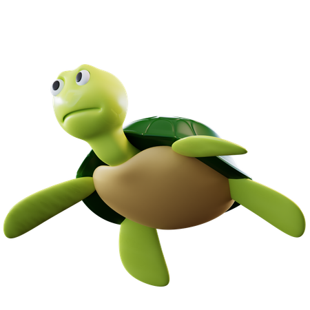 Turtle  3D Icon