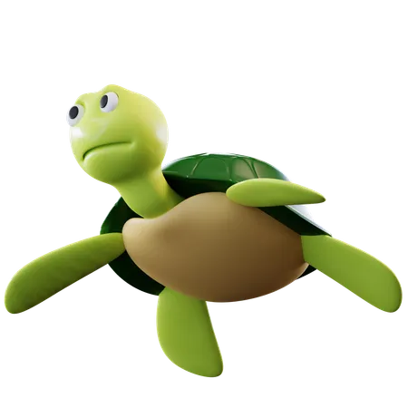 Turtle  3D Icon