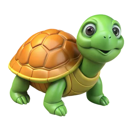 Turtle  3D Icon