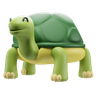 3d turtle logo
