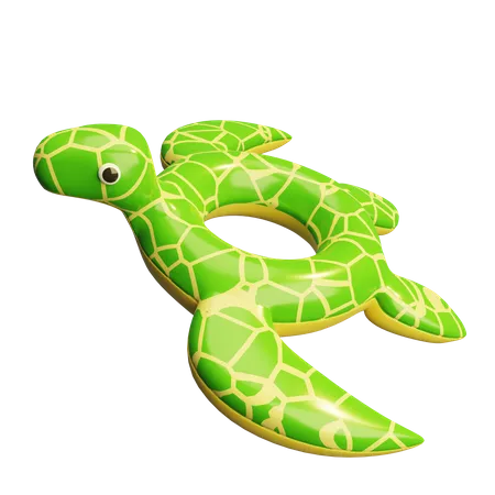 Turtle Lifebuoy  3D Icon