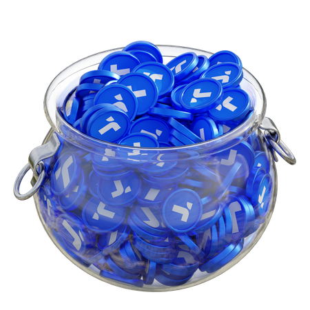 Tusd Clear Glass Pot  3D Icon