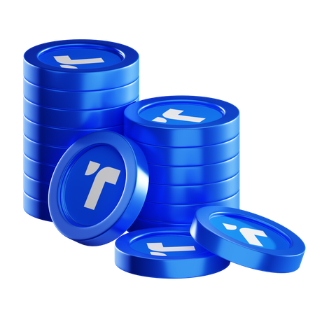 Tusd Coin Stacks  3D Icon