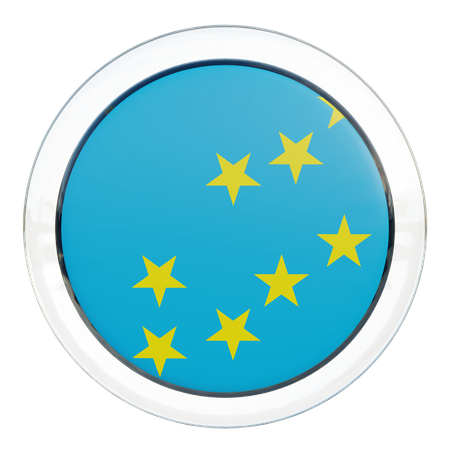 Tuvalu Flag  3D Icon
