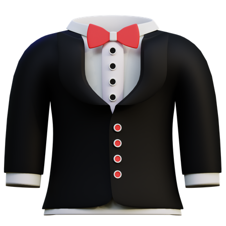 Tuxedo  3D Icon