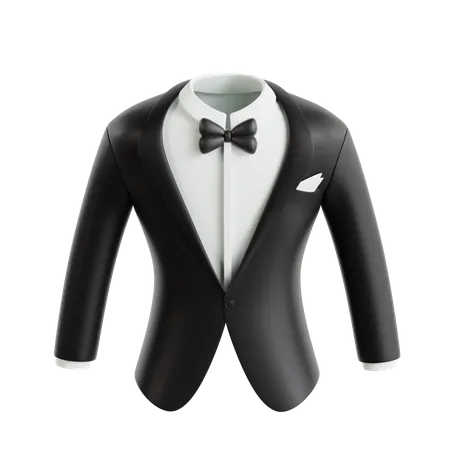 Tuxedo  3D Icon