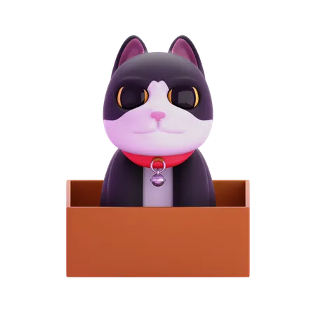 タキシード猫  3D Icon