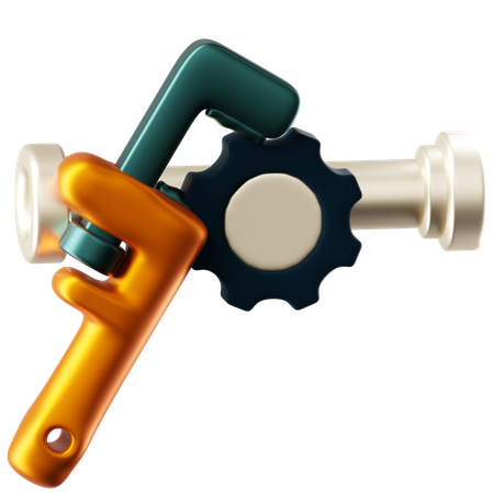 Soupape de conduite  3D Icon