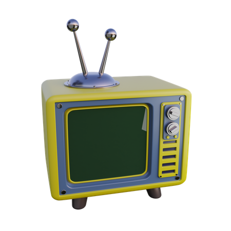 TV  3D Icon