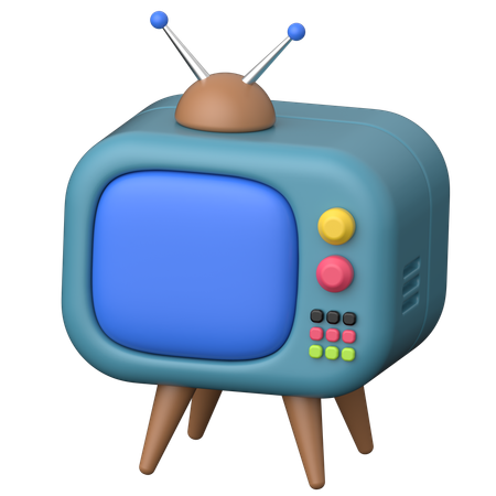 La télé  3D Icon
