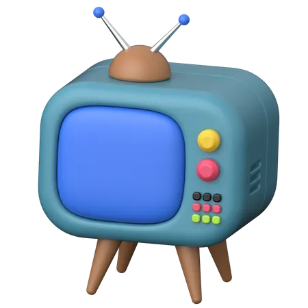 La télé  3D Icon