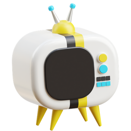 テレビ  3D Icon