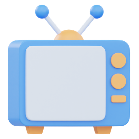 Tv  3D Icon