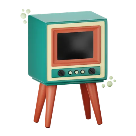 Tv 1950s  3D Icon