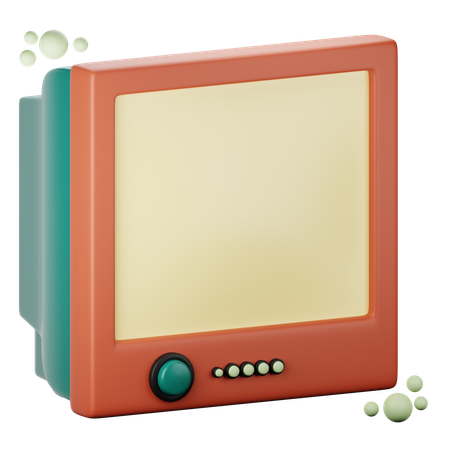Tv 2000s  3D Icon