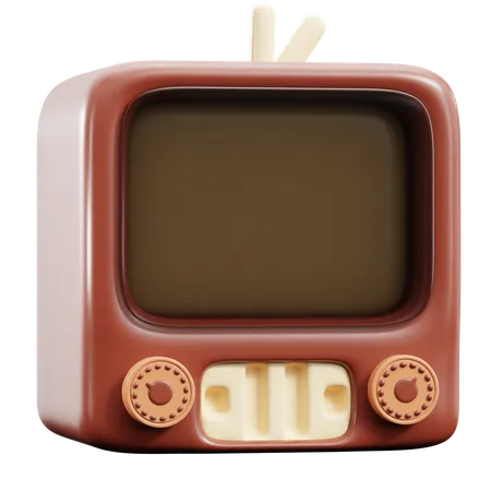 Tv  3D Icon