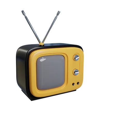 Tv  3D Icon