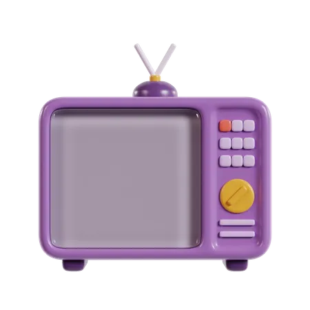 Tv  3D Icon