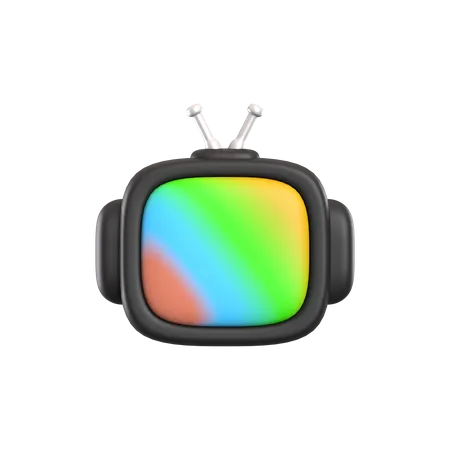 Tv  3D Icon