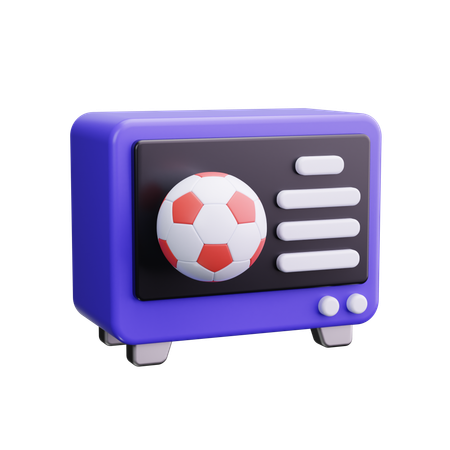 Tv  3D Icon